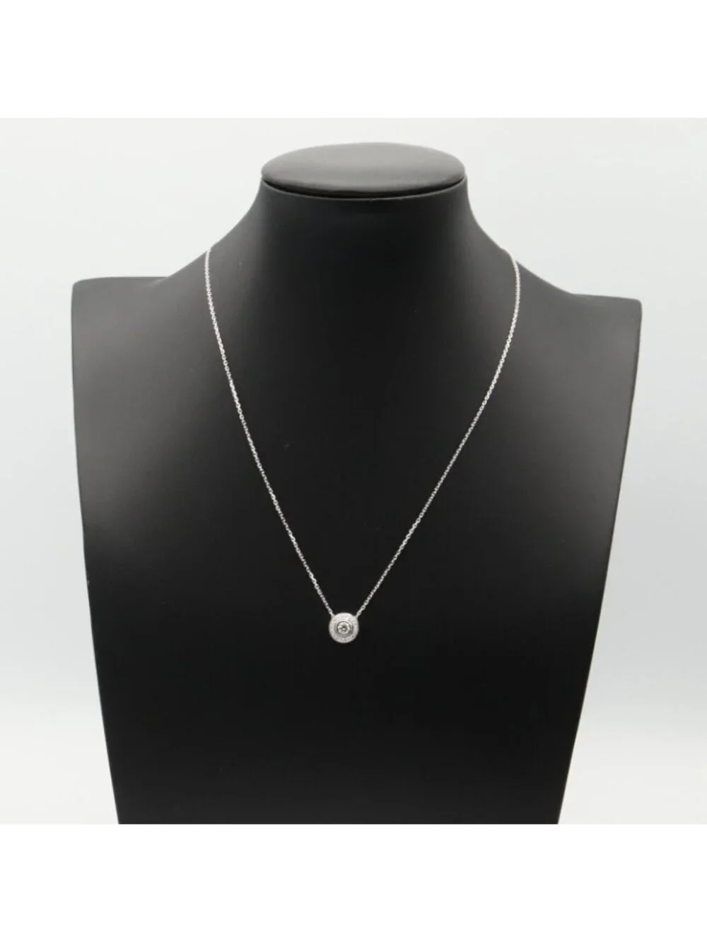 Cartier Necklace Damour 37.5 41 18K White Gold Diamond